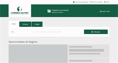 Desktop Screenshot of cordeiroimoveis.com.br